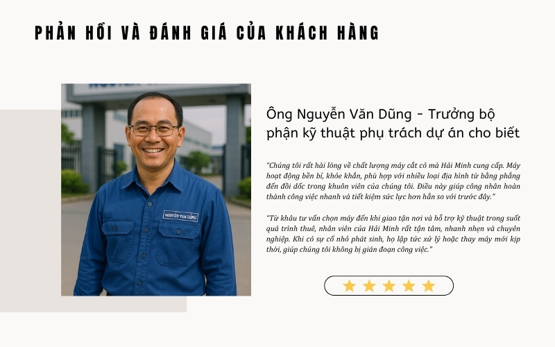 Phản hồi và đánh giá của khách hàng