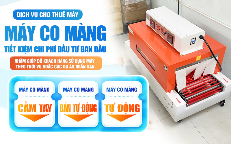 dịch vụ cho thuê máy co màng