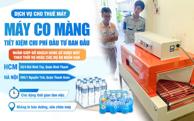 dịch vụ cho thuê máy co màng