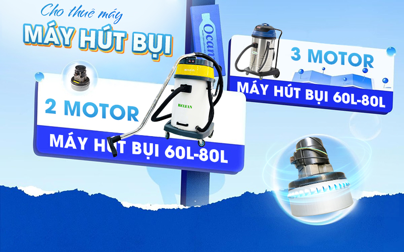 Cho Thuê Máy Hút Bụi Công Nghiệp