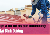 Dịch vụ cho thuê máy phun sơn công nghiệp tại Bình Dương
