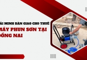 Hải Minh bàn giao cho thuê máy phun sơn tại Đồng Nai