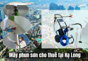 Máy phun sơn cho thuê tại Hạ Long